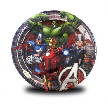 Avengers Paper Plates Size 9 inch, Pack of 10